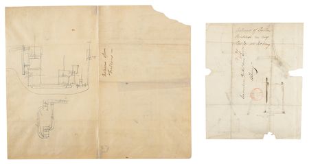 Lot #193 Robert Fulton Original Drawings - Image 2