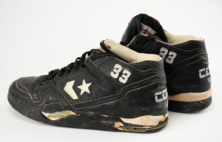 Lot #864 Larry Bird Game-Worn Converse Conquest Sneakers Game-Worn Sneakers - Image 1