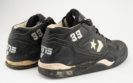 Lot #864 Larry Bird Game-Worn Converse Conquest Sneakers Game-Worn Sneakers - Image 2