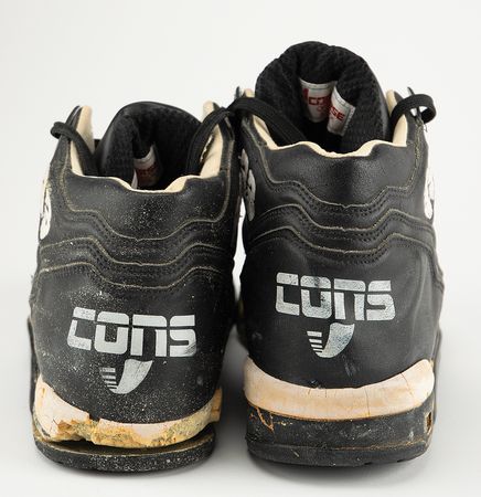 Lot #864 Larry Bird Game-Worn Converse Conquest Sneakers Game-Worn Sneakers - Image 4