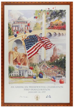 Lot #82 Clinton Inauguration Print - Image 1