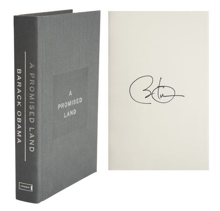 Lot #133 Barack Obama Signed Book - Image 1