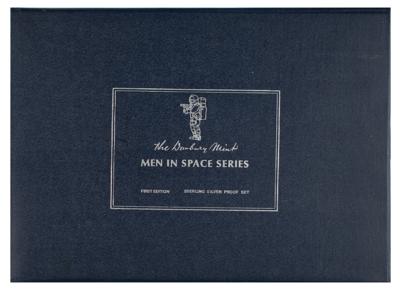 Lot #433 Danbury Mint 'Men in Space Series' Silver Sterling Proof Set Danbury Mint Proof Set - Image 2