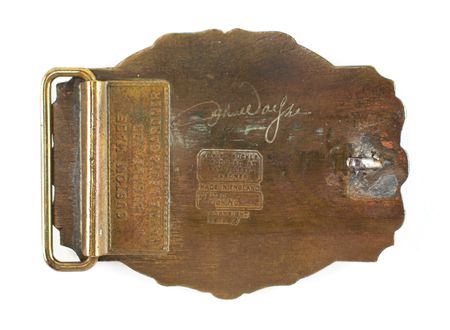 Lot #854 John Wayne: Movie Buckle for Brannigan  - Image 2
