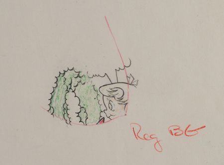 Lot #520 Cindy-Lou Who production cel and drawing from How the Grinch Stole Christmas! Signed by Chuck Jones Production Cel and Drawing - Image 4