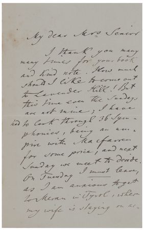 Lot #632 Joseph Joachim: 