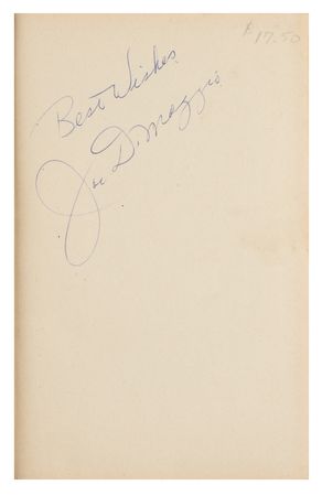 Lot #964 Mickey Mantle and Joe DiMaggio (2) Signed Books - Image 3