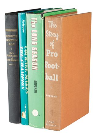 Lot #947 Frank Frisch (4) Signed Books - Image 1