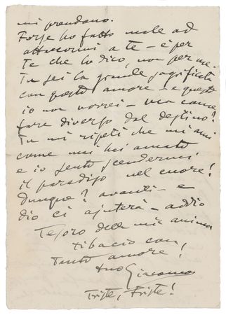 Lot #590 Giacomo Puccini Autograph Letter Signed - Image 4