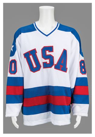 Lot #1032 Miracle on Ice Signed Jersey - Image 2