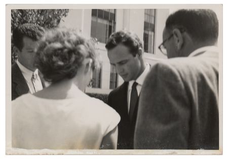Lot #758 Marlon Brando Signed Photograph - Image 2