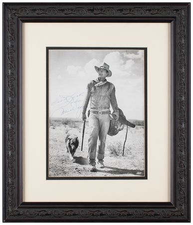 Lot #772 John Wayne Signed Photograph - Image 1
