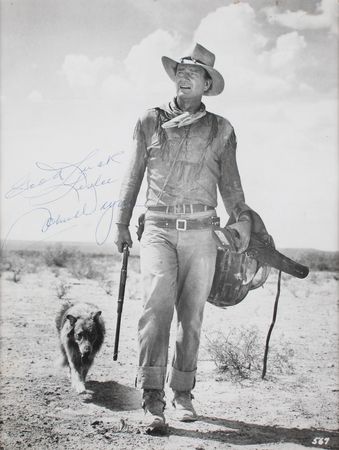 Lot #772 John Wayne Signed Photograph - Image 2