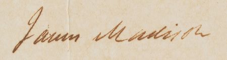 Lot #7 James Madison and James Monroe Document Signed - Image 3