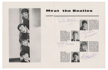 Lot #597 Beatles: 