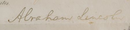 Lot #24 Abraham Lincoln Document Signed as President - Image 3