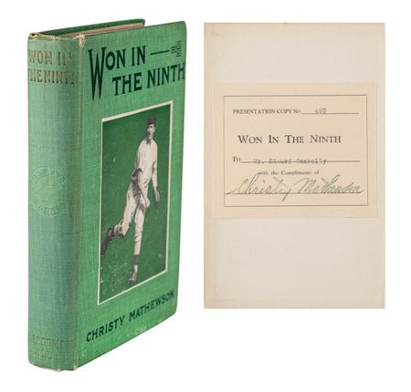 Lot #879 Christy Mathewson Signed Book - Image 1