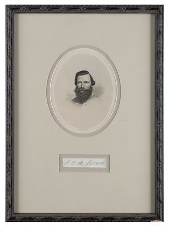 Lot #356 J. E. B. Stuart Signature - Image 1