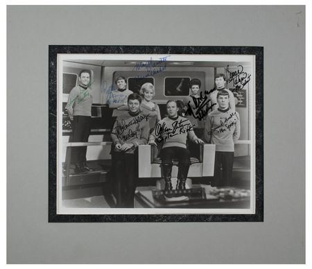 Lot #836 Star Trek Signed Photograph - Image 1
