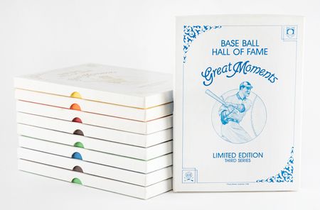 Lot #911 Baseball Hall of Fame Perez-Steele 'Great Moments' Card Sets with (65) Signed Perez-Steele Cards - Image 3