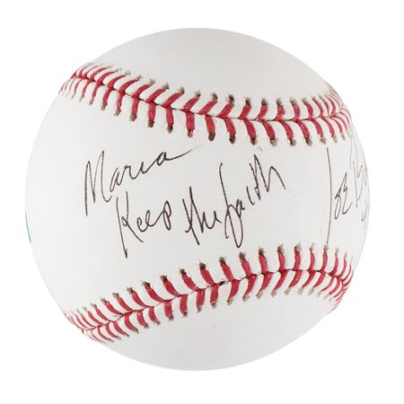 Lot #62 Joe Biden Signed Baseball - Image 2
