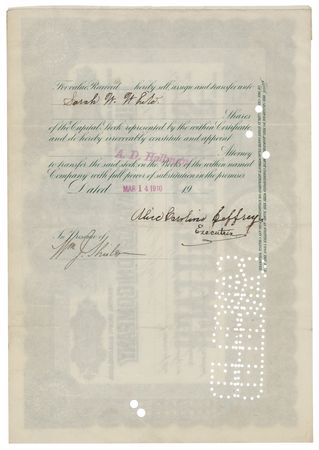 Lot #339 Titanic: George Widener - Image 2