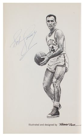 Lot #926 1960s Boston Celtics: Auerbach, Cousy, and Ephemera - Image 2