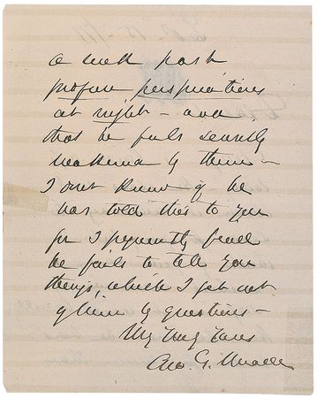 Lot #389 George G. Meade Autograph Letter Signed - Image 2