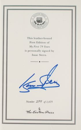 Lot #623 Classical Musicians and Composers (6) Signed Books - Image 7