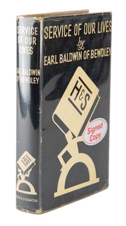 Lot #230 Stanley Baldwin Signed Book - Image 3