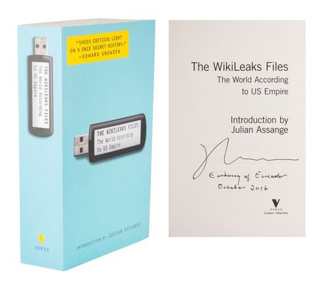 Lot #229 Julian Assange Signed Book - Image 1