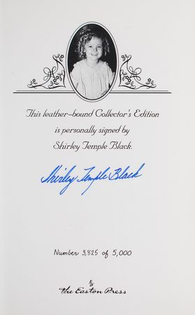 Lot #808 Hollywood (3) Signed Books: Poitier, Bacall, and Temple - Image 3