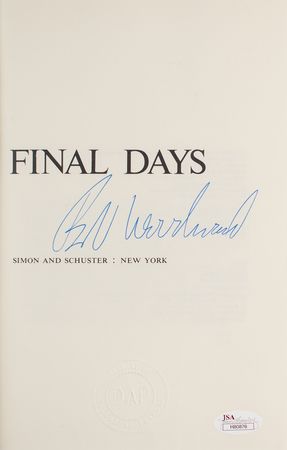 Lot #344 Watergate: Bob Woodward, Carl Bernstein, and John Dean (4) Signed Books - Image 5