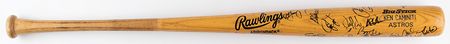 Lot #953 Houston Astros: Ken Caminiti Game-Used and Multi-Signed 1991 Houston Astros Baseball Bat - Image 1