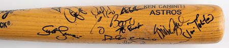 Lot #953 Houston Astros: Ken Caminiti Game-Used and Multi-Signed 1991 Houston Astros Baseball Bat - Image 7