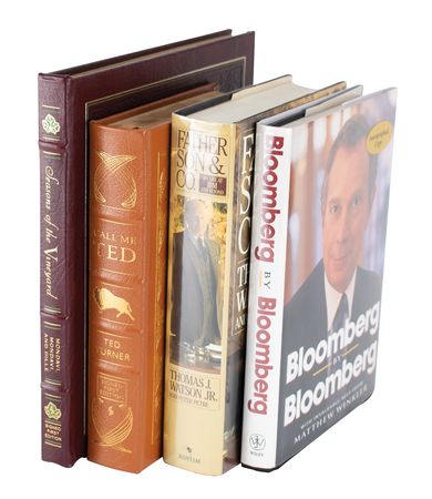 Lot #238 Businessmen (4) Signed Books - Image 1
