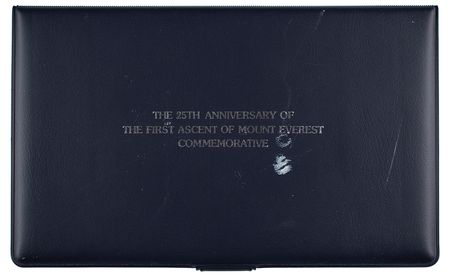 Lot #278 Edmund Hillary and Tenzing Norgay Signed Commemorative Cover - Image 3