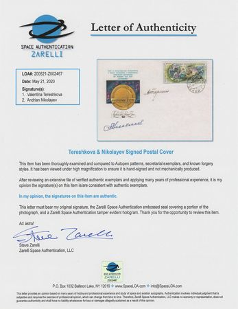 Lot #431 Cosmonauts (3) Signed Covers - Image 2