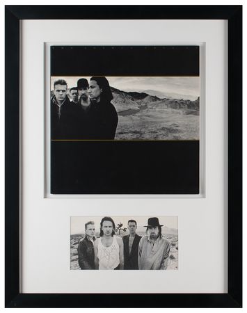 Lot #734 U2 Signed CD Insert - Image 1