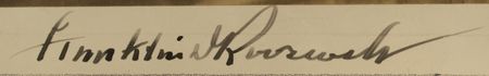 Lot #45 Franklin D. Roosevelt Signed Photograph - Image 3