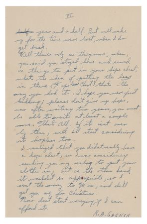 Lot #357 Iwo Jima: Rene Gagnon: Rare WWII-dated letter by Rene Gagnon, boasting a remarkable nine total signatures - Image 6