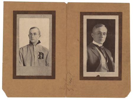 Lot #865 Ty Cobb: Rare signed souvenir photo album of 