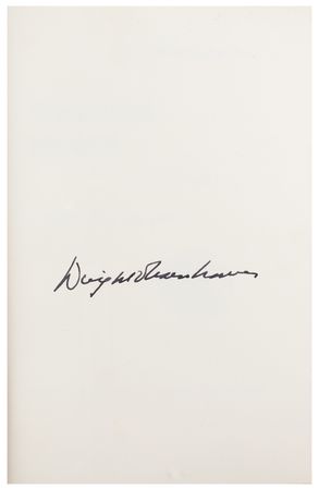 Lot #48 Dwight D. Eisenhower: Sought-after two-volume autobiography inscribed to an 