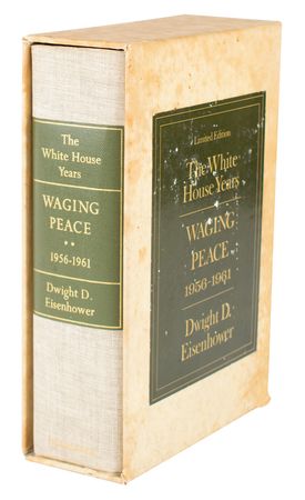 Lot #48 Dwight D. Eisenhower: Sought-after two-volume autobiography inscribed to an 