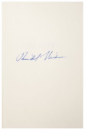 Lot #127 Richard Nixon Signed Book - Image 2