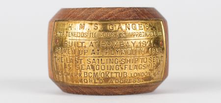 Lot #361 British Royal Navy Ship Relics (6) with HMS Victory: Featuring a piece of the bowsprit from Lord Nelson's flagship, HMS Victory - Image 2