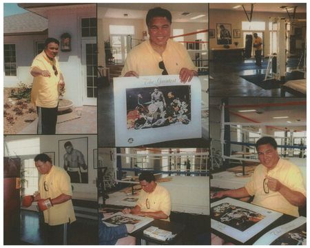 Lot #903 Muhammad Ali Signed Print - Image 3