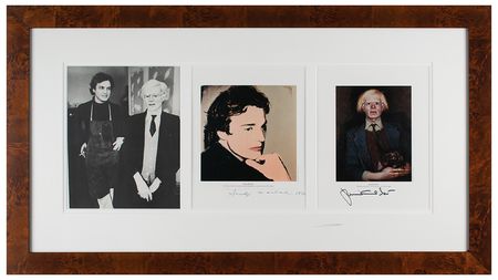 Lot #506 Andy Warhol and Jamie Wyeth Signed Prints - Image 1