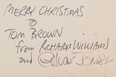 Lot #523 Chuck Jones and Richard Williams signed production cel of Ebenezer Scrooge from A Christmas Carol Animation Cel - Image 3