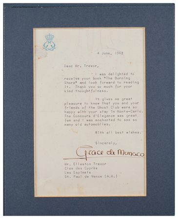 Lot #319 Princess Grace: 